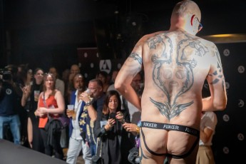 Fête pour les 25 ans du salon de tatouage Abraxas au Théatre du Renard le samedi 16 septembre 2023.