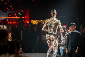 Fête pour les 25 ans du salon de tatouage Abraxas au Théatre du Renard le samedi 16 septembre 2023.