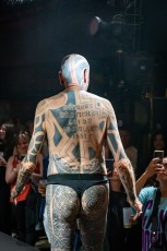 Fête pour les 25 ans du salon de tatouage Abraxas au Théatre du Renard le samedi 16 septembre 2023.