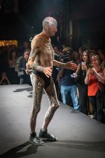 Fête pour les 25 ans du salon de tatouage Abraxas au Théatre du Renard le samedi 16 septembre 2023.