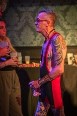 Fête pour les 25 ans du salon de tatouage Abraxas au Théatre du Renard le samedi 16 septembre 2023.