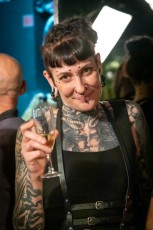 Fête pour les 25 ans du salon de tatouage Abraxas au Théatre du Renard le samedi 16 septembre 2023.