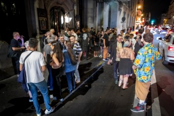 Fête pour les 25 ans du salon de tatouage Abraxas au Théatre du Renard le samedi 16 septembre 2023.