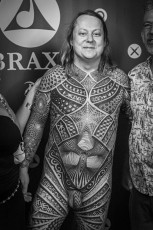 Fête pour les 25 ans du salon de tatouage Abraxas au Théatre du Renard le samedi 16 septembre 2023.