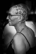 Fête pour les 25 ans du salon de tatouage Abraxas au Théatre du Renard le samedi 16 septembre 2023.