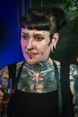 Fête pour les 25 ans du salon de tatouage Abraxas au Théatre du Renard le samedi 16 septembre 2023.