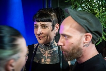 Fête pour les 25 ans du salon de tatouage Abraxas au Théatre du Renard le samedi 16 septembre 2023.