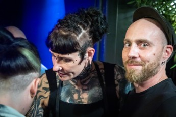 Fête pour les 25 ans du salon de tatouage Abraxas au Théatre du Renard le samedi 16 septembre 2023.