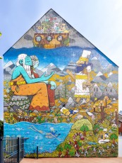 Jo Ber & Mr Poes - L'épopée de Guilgamesh - Tablette XI - Un grand homme qui ne voulait pas mourir - Rue du Pont à Moinet - Amiens