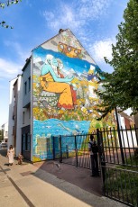 Jo Ber & Mr Poes - L'épopée de Guilgamesh - Tablette XI - Un grand homme qui ne voulait pas mourir - Rue du Pont à Moinet - Amiens