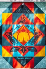 Shepard Fairey - Swan song - Galerie Itinerrance - Juillet 2024