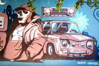 Cannibal letters & Dante - Rue Henri Noguéres 19è - Septembre 2025