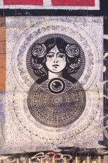 Shepard Fairey & Damien Hirst - Bethnal Green road - Shoreditch - Londres - Octobre 2025