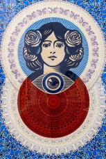 "Triple Trouble" exposition de Invader, Shepard Fairey et Damien Hirst à la Newport Street Gallery du 10 octobre 2025 au 29 mars 2026