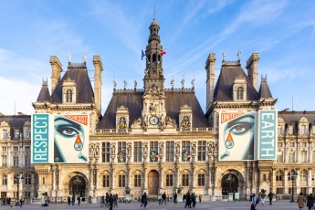 Shepard Fairey - Respect Hearth - Hôtel de ville - 04è Paris - Février 2026