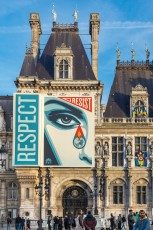 Shepard Fairey - Respect Hearth - Hôtel de ville - 04è Paris - Février 2026