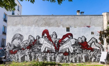 M-City et Sten-Lex à La Forge - Rue Ramponeau 20è - Octobre 2008