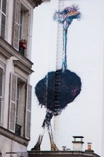 Bonom - Autruche rue de Crussol 11è - Mars 2009