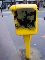 Gainsbourg et Birkin - Boulevard de Clichy 18è - Décembre 2007