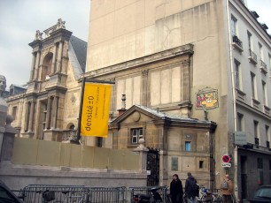Le chat - Rue Bonaparte, Ecole des Beaux Arts 06è - Février 2004