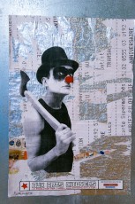 Miguel Donvel - Le clown à la hache - Avril 2006