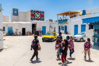 Shepard Fairey - Dove - Djerbahood - Erriadh - Djerba, Tunisie