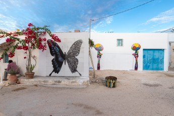 Ardif & Tinho - Djerbahood - Erriadh - Djerba, Tunisie