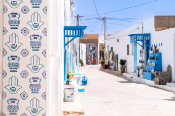 Banjer & Hush - Djerbahood - Erriadh - Djerba, Tunisie