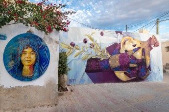 Inti & BToy - Djerbahood - Erriadh - Djerba, Tunisie