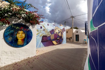 Inti & BToy - Djerbahood - Erriadh - Djerba, Tunisie