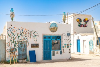 Chedli ben Marzoug - Djerbahood - Erriadh - Djerba, Tunisie