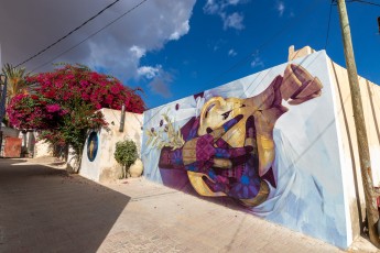 Inti - Djerbahood - Erriadh - Djerba, Tunisie