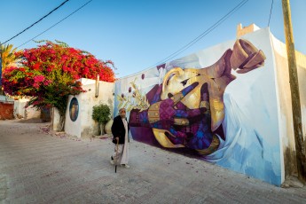 Inti - Djerbahood - Erriadh - Djerba, Tunisie