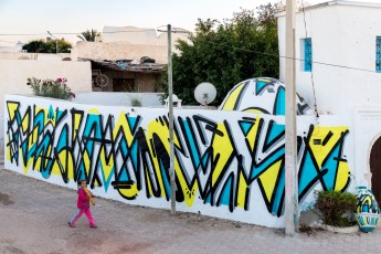 Momies - Djerbahood - Erriadh - Djerba, Tunisie
