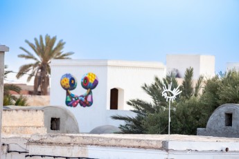 Tinho & Najah Zarbout - Djerbahood - Erriadh - Djerba, Tunisie