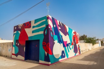 Rétro - Djerbahood - Erriadh - Djerba, Tunisie