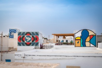 Shepard Fairey - Dove - Djerbahood - Erriadh - Djerba, Tunisie