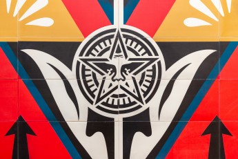 Shepard Fairey - Djerbahood - Erriadh - Djerba, Tunisie