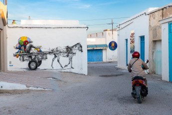 Tinho & Dabro - Djerbahood - Erriadh - Djerba, Tunisie