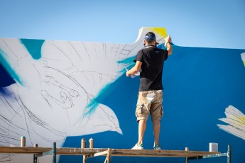 Dan23 - Work in progress - Djerbahood - Erriadh - Djerba, Tunisie