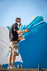 Dan23 - Work in progress - Djerbahood - Erriadh - Djerba, Tunisie