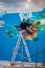 Dan23 - Work in progress - Djerbahood - Erriadh - Djerba, Tunisie