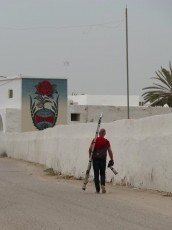 Work in progress - Djerbahood - Erriadh - Djerba, Tunisie
