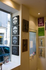 Petit cadre de C215, les quatres superbes visages de Yz, Mosko & Associés, Artiste Ouvrier, Ortica Noodles et les Daft Punk vus par MBW.Galerie Anne Vignial53 rue Charlot - 75003 Paris - info@annevignial.com - Décembre 2007