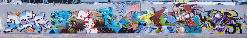Dépôt RATP - Dcen, Azrel, Agrum, Shane et Kanos - Rue des Pyrénées 20è - Décembre 2010
