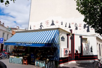 L'Atlas et MissTic envahissent la rue de la Butte aux Cailles 13è - Juillet 2006