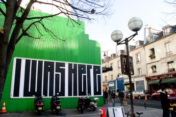 Le M.U.R. N°004 - L'Atlas - I Was Here - Rue Oberkampf 11è - Le mur du graf - Janvier 2007