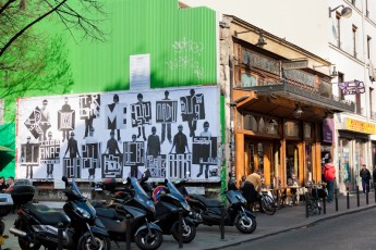 Le M.U.R. - L'Atlas - Rue Oberkampf 11è - Février 2009