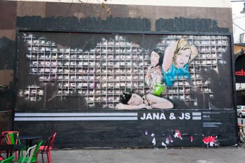 Le M.U.R. N°091 - Jana und Js - Rue Oberkampf 11è - Février 2011