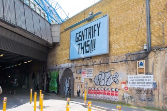 Leake Street pour le London Cans Festival - Juin 2008